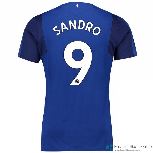 Everton Trikot Heim Sandro 2017-18 Fussballtrikots Günstig
